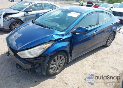 2015 Hyundai Elantra Se z USA, uszkodzony, nr VIN KMHDH4AE2FU320929